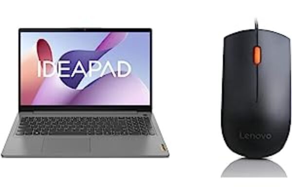 Lenovo IdeaPad Slim 3 15.6" FHD Laptop + Wired Mouse