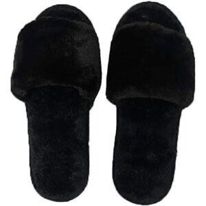 ILU Slipper For Women's Flip Flops Fur Winter