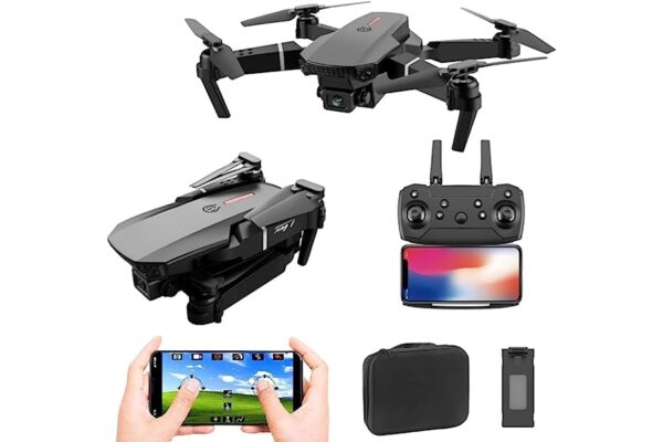 DISHIN Foldable Drone with HQ WiFi Camera Remote