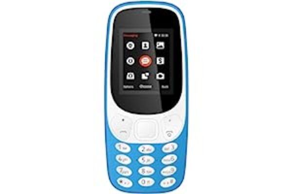 IKALL K3310 Sky Blue Dual Sim Multimedia Keypad Mobile