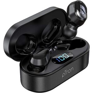 PTron Bassbuds Plus in Ear TRUE Wireless Stereo Black