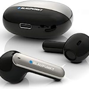 Blaupunkt BTW100 KHROME Bassbuds Truly Wireless Bluetooth Earbuds