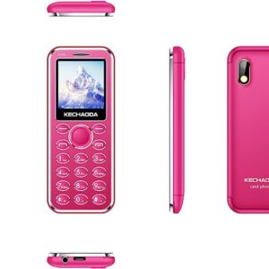 Generic KECHAODA K115 Slim Card Phone with CameraPink