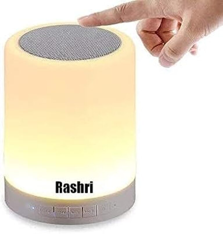 Rashri Bluetooth Speaker with Colour Changing Night Lamp