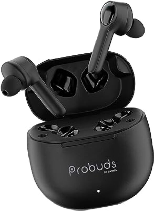 Lava Probuds 21 Bluetooth Earbuds (Black)
