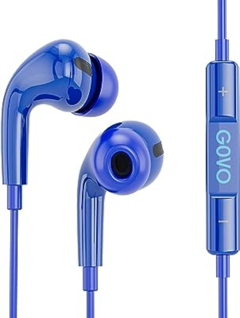 GOVO Gobass 444 Wired Earphones Blue