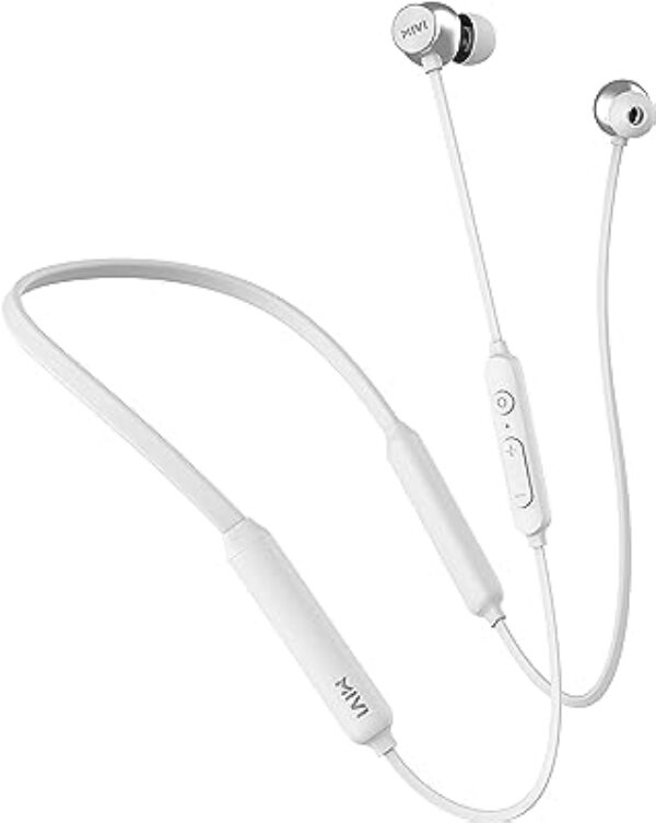 Mivi Collar Flash Pro Bluetooth Earphones - Grey
