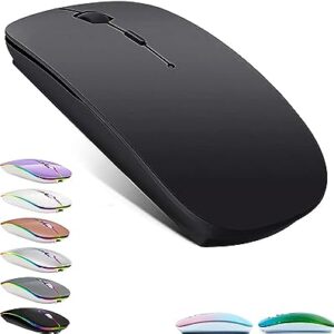 KLO Rechargeable Bluetooth Mouse MacBook Pro/Air (Black)