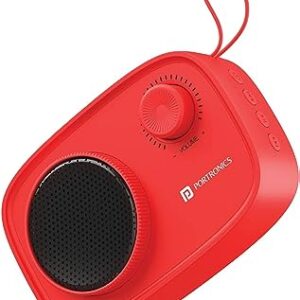 Portronics Pixel 2 Bluetooth Speaker (Red)
