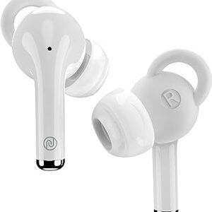 Noise Bare Buds Truly Wireless Earbuds 24H Playtime Quad Mic ENC 9mm Driver BT v5.3 (Bare White)