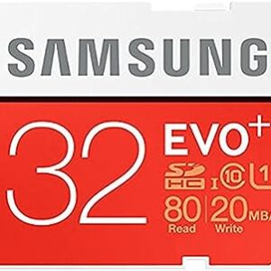 Samsung EVO+ 32GB SDHC Memory Card