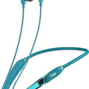 RD M-150 Bluetooth Neckband Earphone - Aqua