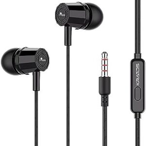 Kratos Thump Wired Earphones - Black