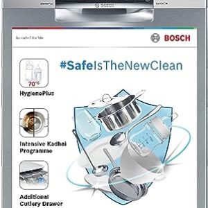 Bosch Dishwasher SMS46KI03I Silver Inox