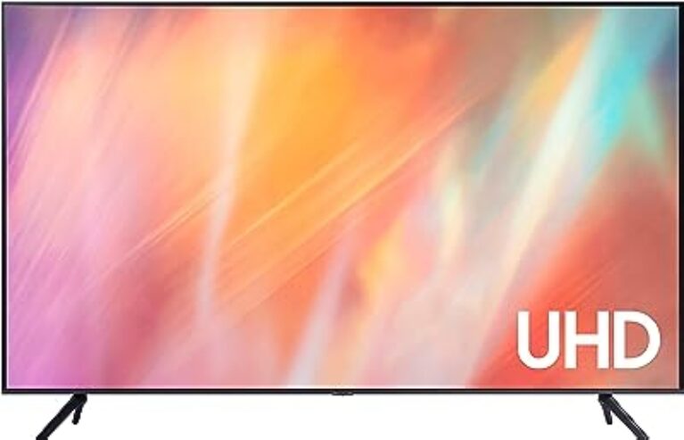 Samsung 55" 4K Smart LED TV UA55AU7700KLXL (Titan Gray)