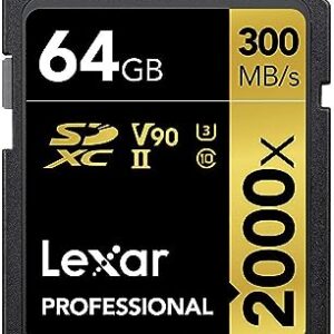 Lexar 2000x 64GB SDXC UHS-II/U3 Reader