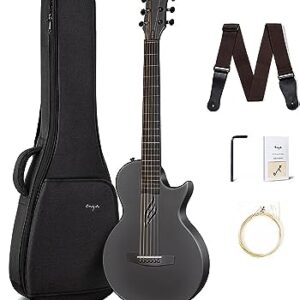 Nova Go 33" Carbon Fiber Acoustic Guitar (Black)