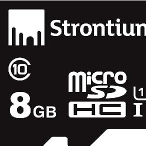 Strontium MicroSD Class 10-8GB Black