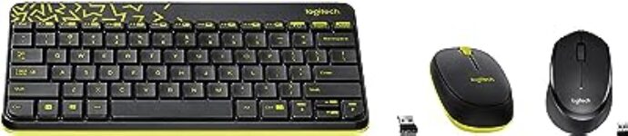 Logitech MK240 Nano Wireless Keyboard and Mouse Set