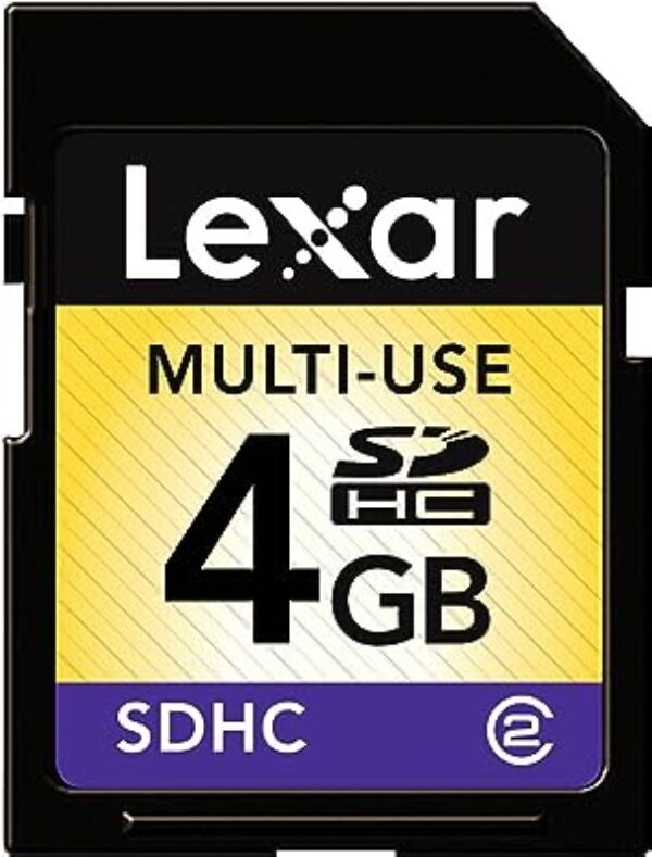 Lexar SDHC 4GB Flash Memory Card