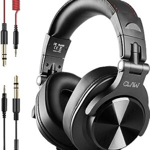 CLAW SM50 DJ Wired Headphones (Black)