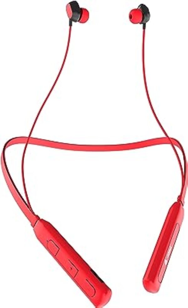 Aroma NB119 Bluetooth Neckband Headset (Red)