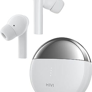 Mivi DuoPods A650 True Wireless Earbuds (Polar White)