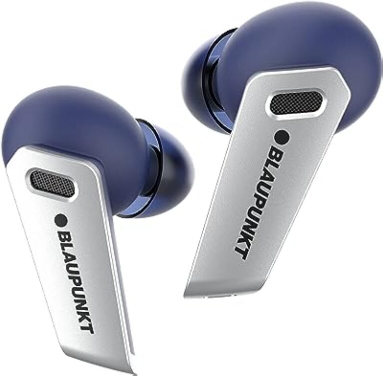 Blaupunkt BTW300 BASS Buds Bluetooth Earbuds (Blue)