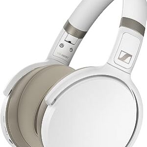 Sennheiser HD 450BT Wireless Bluetooth Headphone (White)