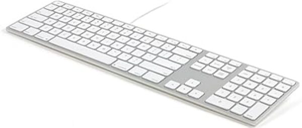 Matias Wired Aluminum Keyboard Silver