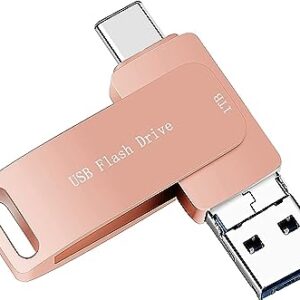 1TB USB C Thumb Drive Pink