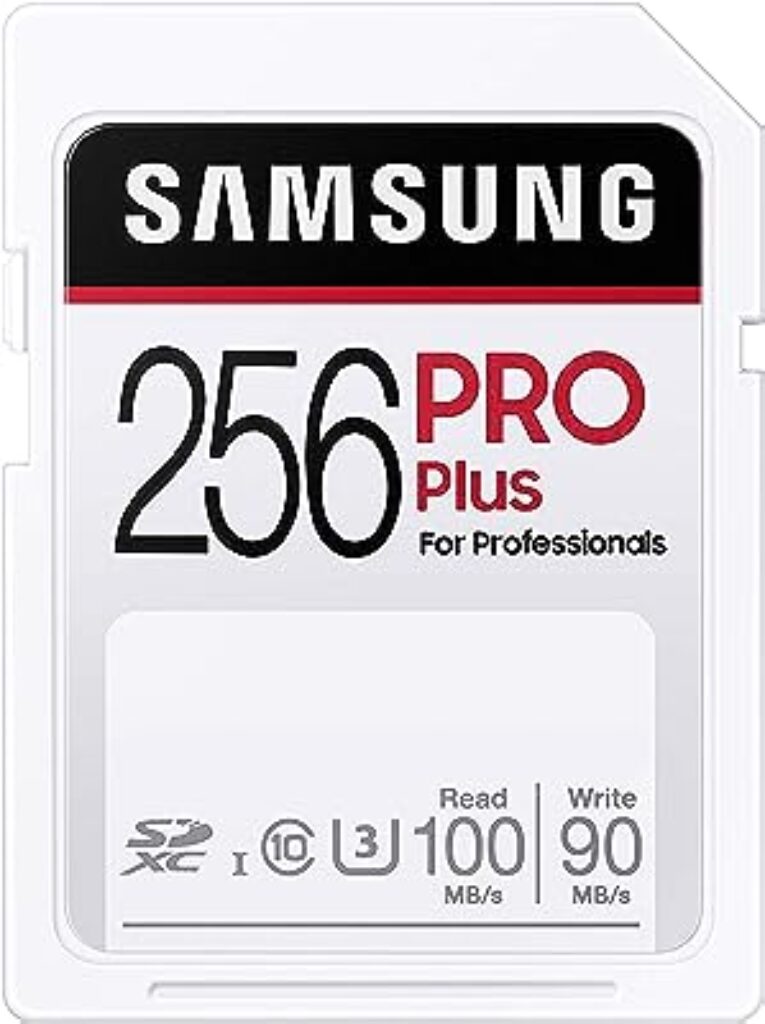 SAMSUNG PRO Plus SDXC 256GB SD Card
