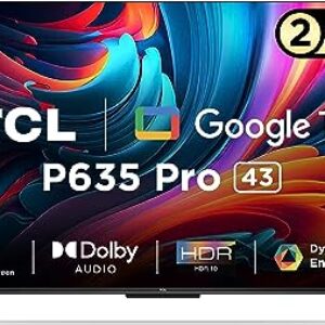 TCL 43P635 Pro 4K Smart LED