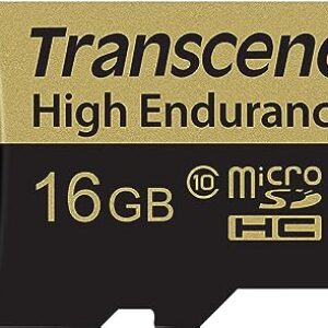 Transcend 16GB High Endurance microSD Card