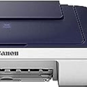 Canon PIXMA E477 Wireless Ink Efficient Colour Printer (White/Blue)