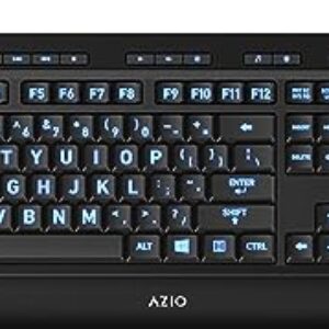 Azio Tri-Color Backlit Keyboard (KB505U)
