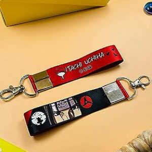 Itachi Uchiha Double-Sided Keychain Anime