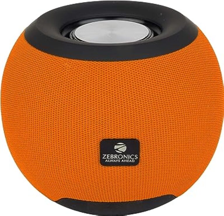 Zebronics Zeb-Bellow 40 Portable Speaker (Orange)