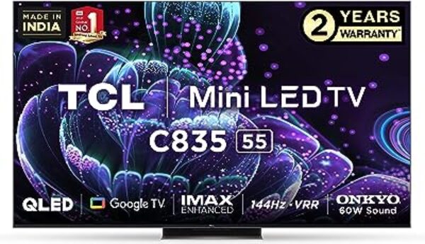 TCL 55C835 4K Smart Mini LED TV