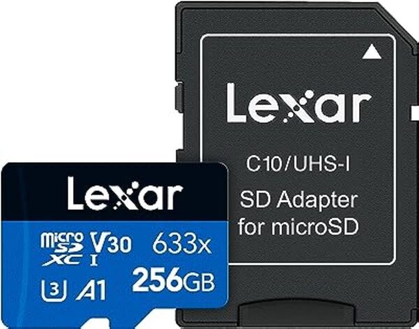 Lexar microSDXC 633x 256GB UHS-I Card