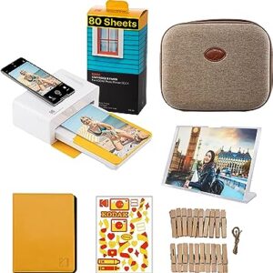 KODAK Dock Plus 4PASS Photo Printer - 90 Sheets Bundle