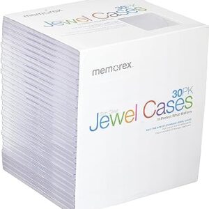 Memorex Clear Slim Jewel Cases