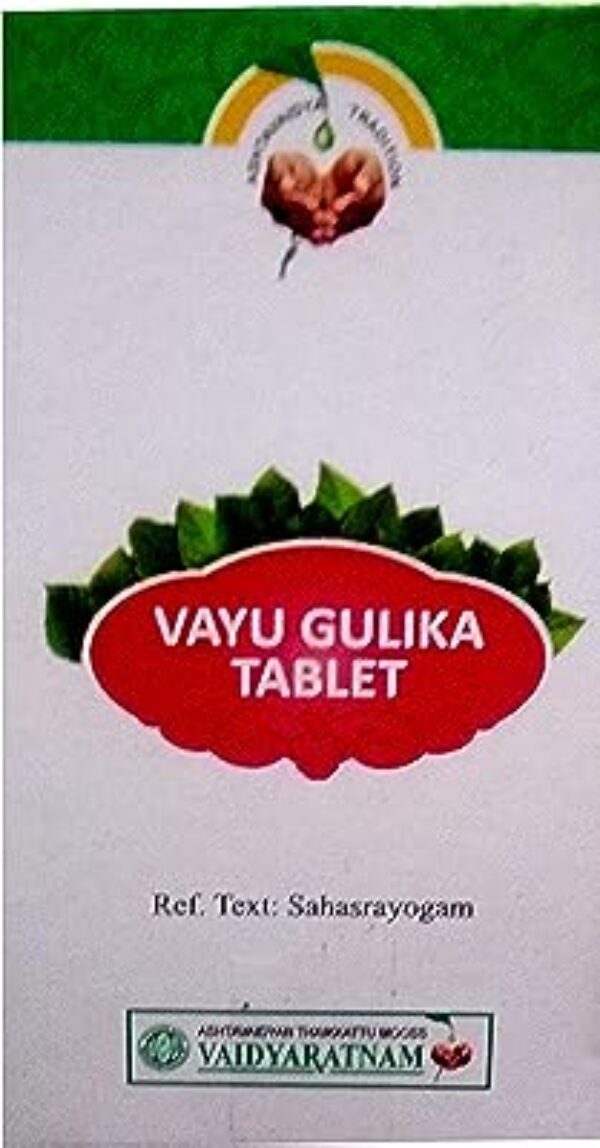 Ayupra Wellness Vaidyaratnam Vayugulika Tablet