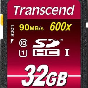 Transcend 32GB Class 10 UHS Memory Card