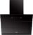 Hindware Skyla 75 cm 1350 m³/hr Auto-Clean Filterless Slant Kitchen Chimney (Touch Control, Black)