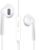 Kanget XE610 Boom Bass Wired in-Ear Headphones Compatible with Especially All Vivo Smartphones (White) (White) (Vivo Original Sound)