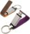 SMKT„¢ Leather USB Pen Drive with Cover & Key Ring 32 GB/Carabiner Keychain Flip Side Rotating Flash Drive 32 GB Pen Drive