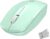 Portronics Toad 25 Wireless Mouse, 2.4 GHz with USB Nano Dongle, 1200 DPI Optical Tracking, Ambidextrous for PC, MacBook, Laptop (Green)