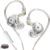 Kz Edx Pro Wired In Ear Earphone With Mic Hifi Stereo Special Dual Magnetic Circuit Dynamic Driver With 5N Ofc 2Pin Detachable Cable With Leatherette Case (Crystal)