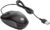 HP USB Travel Wired Mouse with 1000DPI and 3 programable Buttons (G1K28AA), Black